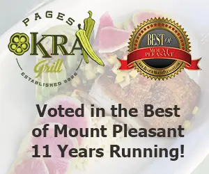 Ad: Page's Okra Grill, stop on by and get the food and service that have been celebrated in the Best of Mount Pleasant for 11 Years Running!